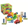 Image de Boîte 25 bloques de construction avec voiture Goula