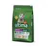 Image de 10kg Ultima Chats Stérilisé, saumon, orge - Croquettes pour chat