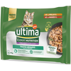 Image de 4x70g Urinary poulet, boeuf Expert Nutrition Ultima nourriture humide pour chat