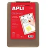 Image de Porte Bloc Transparent Gris Apli