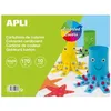 Image de Bloc de carton 10 feuilles couleurs