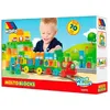 Image de Molto Molto Set Du Construction Train Avec Nombres Et Lettres (Molto 16470)