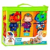 Image de Blocs Mous En Tissu D'apprentissage - Molto - Cubes & Fun - Bleu - Multicolor - Mixte