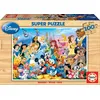 Image de Puzzle en bois Educa - Famille Disney, 100 pièces