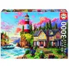 Image de Puzzle Educa - Paysage de phare, 3000 pièces