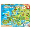 Image de Puzzle Educa - Carte de l'Europe, 150 pièces