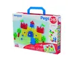 Image de Miniland mosaïque pegs avec tableau + 6 feuilles + 240 clous