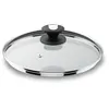 Image de Couvercle en verre bord inox 32 cm - Lacor - Transparent - Verre