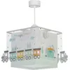 Image de Dalber - Lampe à suspension enfant - The Night Train - Motif train, L 32 cm, H 21,5 cm, Blanc