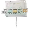 Image de Dalber - Applique murale enfant - The Night Train - Motif train, L 13 cm, H 22,5 cm, Blanc