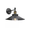 Image de Aplique murale noire Marlin 1 ampoule