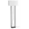 Image de Faro Vesper - Lampadaire Ã 2 Ampoules Marron Avec Abat-Jour Beige, E27