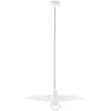 Image de Faro Plat - Luminaire Suspendu À 1 Ampoule Dome Blanc, E27