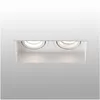Image de Faro Hyde - Downlight EncastrÃ© CarrÃ© Inclinable Blanc Trimless, Gu10