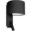 Image de FARO BARCELONA Applique Fold Avec Liseuse Led, Noire