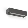 Image de Faro Lako - Luminaire Mural Extérieur À Led Intégré Down Light Gris, 3000k, Ip65