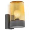 Image de Faro Kila Lampe Lanterne Murale Gris Foncé Ambre 2700k Ip65