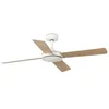 Image de Faro Mallorca Grand Ventilateur De Plafond Dc Blanc Et Ãrable, 6 Vitesses
