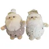 Image de Lot De 2 Pere Noel DÃ©corations De Sapin En Peluche Ã Suspendre