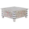 Image de Table basse en manguier multicolore