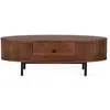 Image de Table basse avec 1 tiroir en bois d'acacia