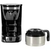 Image de SOGO Human Technology Drip Inox 10 Cafetière noir Nombre de tasse=10 verseuse en verre, fonction de conservation de la chaleur
