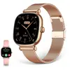 Image de KSIX Ksix BXSW30R smartwatche et montre de sport 1.7" Numérique Écran tactile Rose bracelet Or et Rose