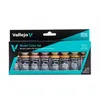 Image de Vallejo Set De Peinture Acrylique Couleurs Peau Et Visage. Kit De 8 Couleurs Fini Mat En Bouteilles De 18 Ml Avec Compte-Gouttes Pour Tons De Peau Et Chair Sur Figurines.-Vallejo