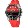 Image de Montre Homme Festina Silicone Rouge Montre Bracelet ConnectÃ©e Festina Uf23000/6