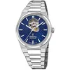 Image de Montre Festina RivÃ© Automatique Acier Cadran Bleu Collection Swiss Made