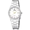 Image de Montre Femme Lotus Acier Nacre Zirconium