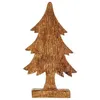 Image de sapin de noÃ«l 5 x 31 x 15,5 cm dorÃ© bois