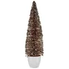 Image de sapin de noÃ«l grand 10 x 38 x 10 cm menthe plastique champagne