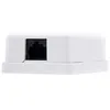 Image de TooQ NanoCable 10.21.1001 - Rosette de Surface RJ45 avec 1 Prise Cat.5E UTP, Blanc