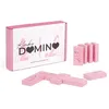 Image de Jeu En Bois Domino Coquin - Sp6271 - Rose Couleur : Rose