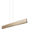 Image de Leds-C4 Bravo - Luminaire De Barre Suspendu À Led Au Plafond Peint Or