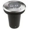 Image de Forlight Ringo - Plafonnier ExtÃ©rieur EncastrÃ© Ã 3 Ampoules Led En Acier Inoxydable Ip67