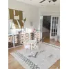 Image de Tapis en coton Atlas bleu TU