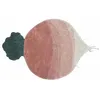 Image de Tapis coton enfant - Radis rose - 100 x 150 cm