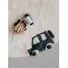 Image de Tapis lavable Roues beige TU