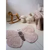 Image de Tapis papillon déco enfant rose TU