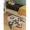 Image de Tapis fusée enfant multicolore TU