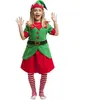 Image de déguisement elfe lutin père noël laponie fille