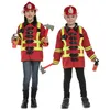 Image de Déguisement Pompier Enfant 3/5 Ans Rouge 204139 Unimasa 3/5 ANS - 204139 Unimasa