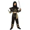 Image de déguisement ninja noir garçon - - multicolore - unimasa 204887