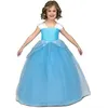Image de Déguisement Princesse élégante Bleue Fille 7/9 Ans Bleu 205071 Unimasa 7/9 ANS - 205071 Unimasa