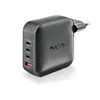 Image de NGS - Adaptateur secteur - GaN, Ultra Rapide - 165 Watt - 5 A - QC 3.0, PD 3.1/PPS - 4 connecteurs de sortie (3 x USB-C, USB type A) - noir
