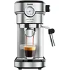 Image de Cecotec Cecotec Cumbia Cafelizzia 790 Steel Pro - Machine à café avec mousseur à lait - 20 bar - Acier