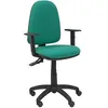 Image de Chaise De Bureau Piqueras Y Crespo - Modèle Bali456b10 - Vert - Réglable En Hauteur - Avec Accoudoirs