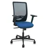 Image de Chaise de bureau - PIQUERAS Y CRESPO - ModÃ¨le Brazos - Ergonomique - Accoudoirs 2D - Dossier en maille noire
